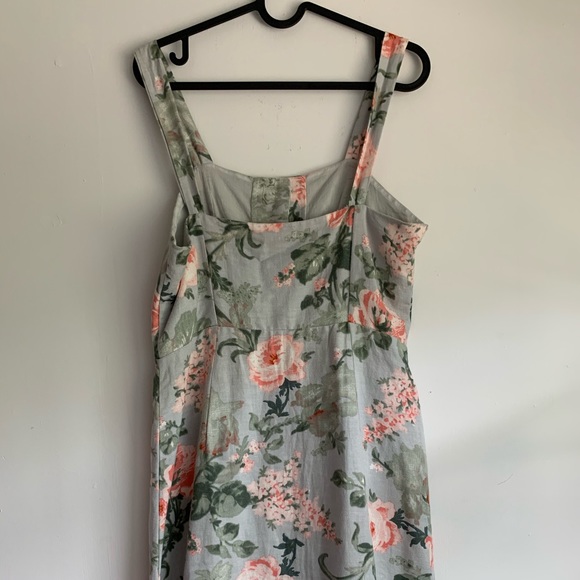 🔥HOT🔥 Mango ASOS linen blend dress floral print - Picture 15 of 15